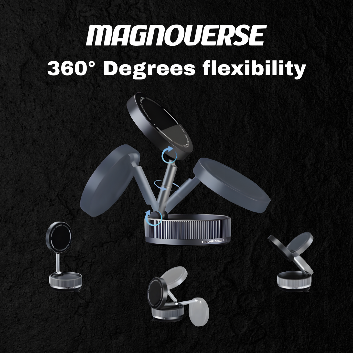 MagnoStand™ - 360° Magnetic Mount