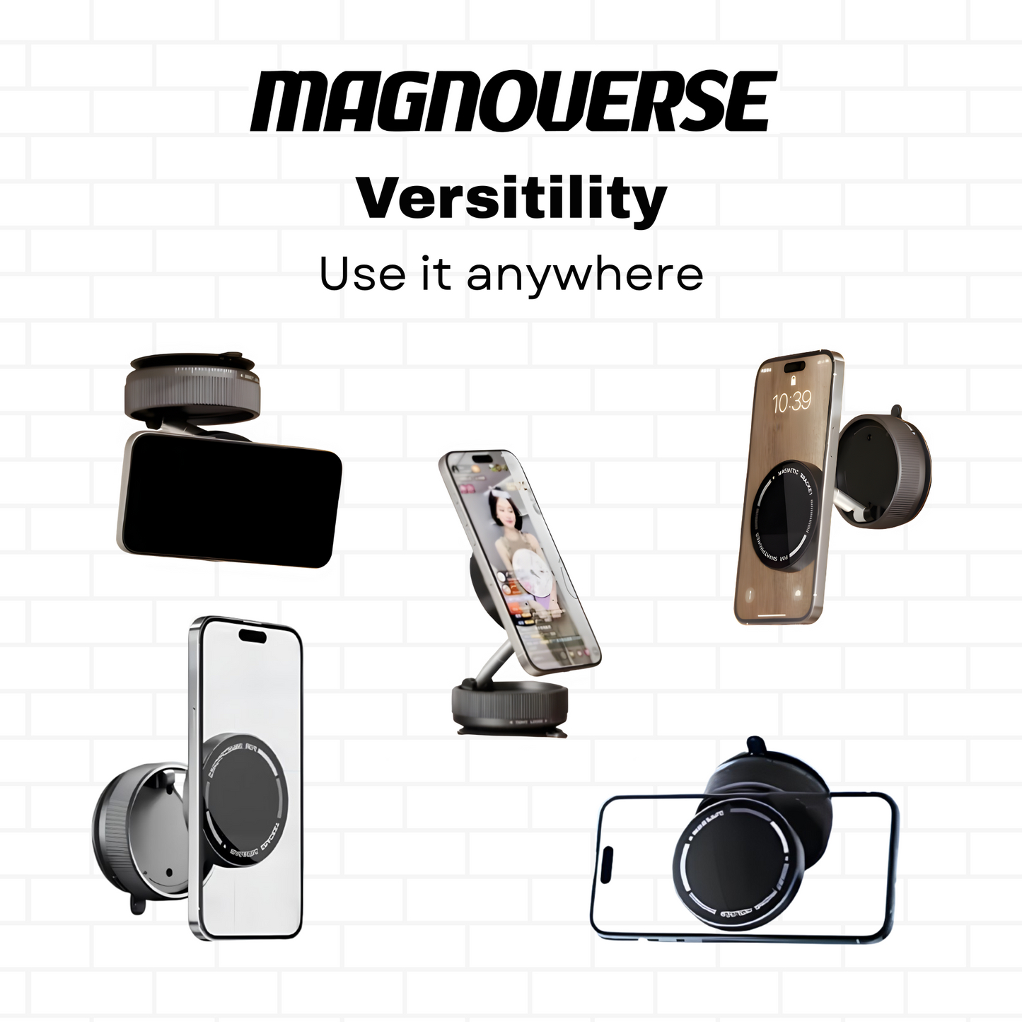 MagnoStand™ - 360° Magnetic Mount