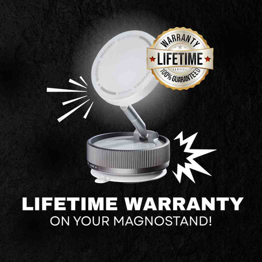 MagnoStand™ Lifetime Warrenty