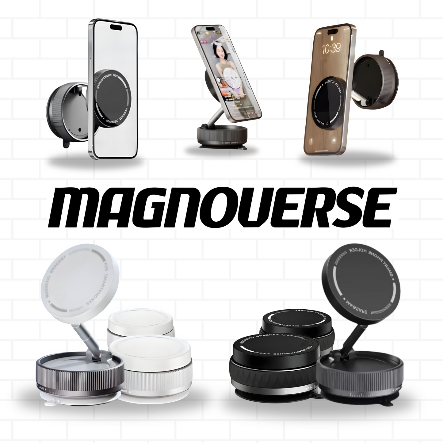 MagnoStand™ - 360° Magnetic Mount